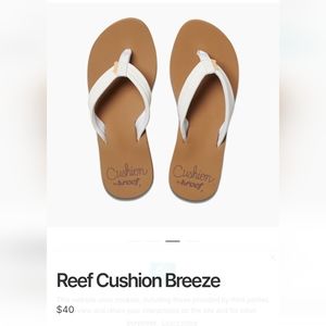 New reef cushion breeze sandals